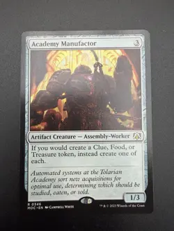 MTG; Academy Manufactor (346) - MOC; Regular; NM Unplayed - Image 2