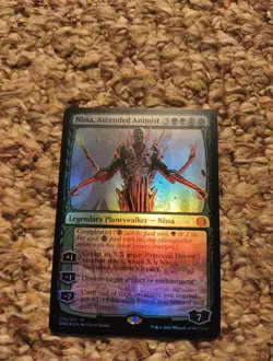 Nissa, Ascended Animist Phyrexia: All Will Be One Foil Nm - Image 2
