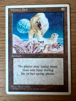 MAGIC - Winter Orb / Fourth Edition - MTG ENG FWB - Image 1