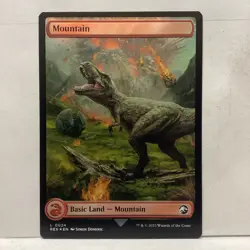 MTG Mountain Magic: The Gathering Jurassic World Collection #0024 FOIL - Image 1