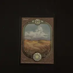 Magic The Gathering Unglued Plains (UGL) #84 Lightly played - Image 1