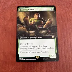 Tales of Middle-earth #120 Feasting Hobbit (Extended Art) - Image 1