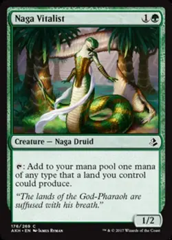 Naga Vitalist - Foil x1 - Amonkhet - NM-Mint, English - Amonkhet - Image 1