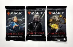 MTG MAGIC THE GATHERING CORE SET 2020 3X SEALED BOOSTER PACKS RARE ARTIFACT♨ - Image 1