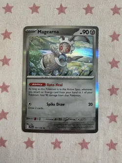 Magearna 107/159 Journey Together Holo Rare Pokemon TCG Card English - Image 1