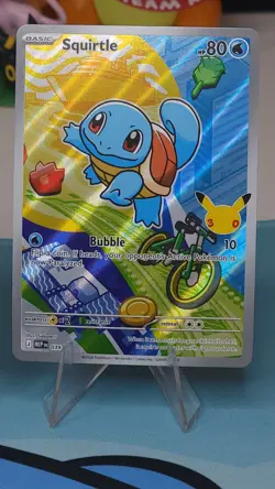 First Partner Bulbasaur Charmander Squirtle 30th Promos 037 038 039 Pokemon TCG - Image 4