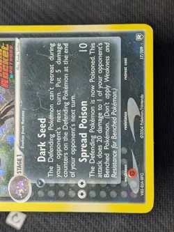 Dark Raticate 17/109 - ex Team Rocket Returns Stamped Reverse Holo Pokemon MP - Image 5