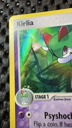 Kirlia 32/101 Reverse Holo Stamped (2006) EX Dragon Frontiers Pokemon TCG - Image 3