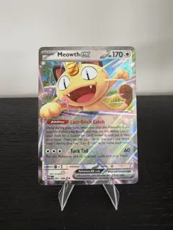 Meowth ex 062/088 Double Rare Perfect Order Pokemon NM - Image 1