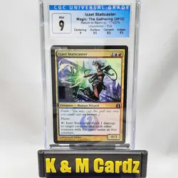 MTG - Return to Ravnica - Izzet Staticaster - Foil - Graded - CGC 9 - Image 1