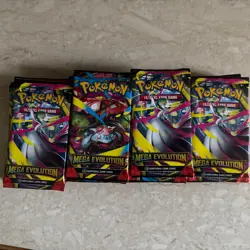 36x Mega Evolution Booster Packs - English Pokemon TCG - New & Sealed random art - Image 1