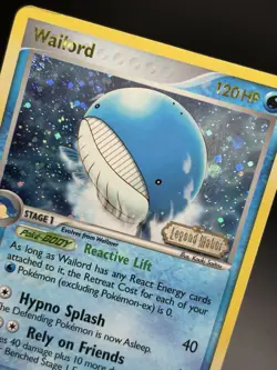 2006 WAILORD Pokemon Card #14 14/92 Legend Maker Stamped Reverse Holo MP - Image 5