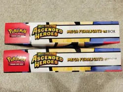 TWO – POKEMON MEGA EVOLUTION ASCENDED HEROES MEGA FERALIGATR EX BOX - Image 4