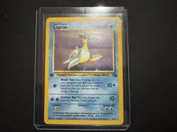 Lapras [1st Edition] #10 Pokemon Fossil - Image 1