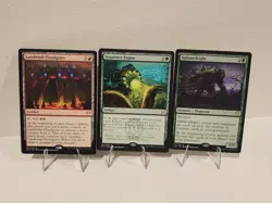 COMMANDER 2020 & 2021 MTG Card Set Of 3 Red/Green Artifact/Creature NM/M - Image 1