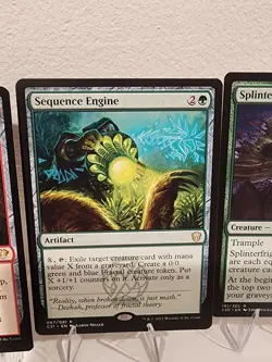COMMANDER 2020 & 2021 MTG Card Set Of 3 Red/Green Artifact/Creature NM/M - Image 4