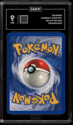 Pokemon Venusaur Base Set Unlimited Holo Rare #15 TAG 9 Mint - Image 2