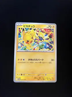 Pikachu 291/SV-P MINT/NM Japanese Pokemon Cards Promo Cards - Image 1