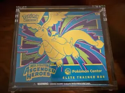 Pokemon Ascended Heroes - Pokemon Center Elite Trainer Box With Acrylic Case - Image 1