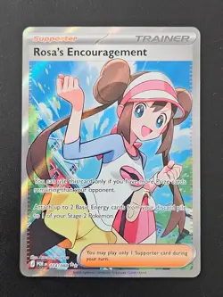 ROSA'S ENCOURAGEMENT 114/088 PERFECT ORDER POKEMON NM/M 2026 - Image 1