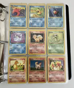 Pokemon Vintage 25 Foil Card Binder Lot Shadowless/1st Edition/Rare Wizards 1999 - Image 3
