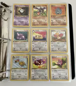Pokemon Vintage 25 Foil Card Binder Lot Shadowless/1st Edition/Rare Wizards 1999 - Image 5