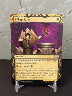 MTG-Village Rites-Strixhaven: Mystical Archives-NM - Image 1
