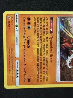 Tyrantrum - 69/131 - Reverse Holo Holo Rare - Forbidden Light - Pokemon Card - Image 5