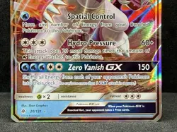 Palkia GX 20/131 Forbidden Light Ultra Rare Holo Pokemon Card LP - Image 3