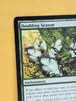 1x Doubling Season, MP (see photos), Ravnica: RAV, Magic: the Gathering, MtG - Image 5