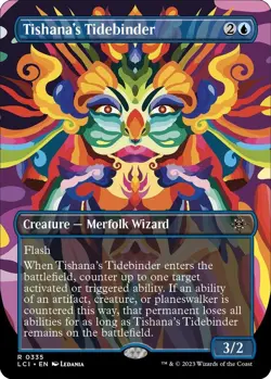 Tishana's Tidebinder BORDERLESS The Lost Cavers Of Ixalan 0335 MTG - Image 2