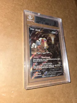 2023 Pokemon Crown Zenith FA Entei V GG36/GG70 Galarian Gallery BGS Sub Grades - Image 3