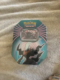 Pokemon TCG - Mighty Mysterious Tin/Knockout Tin [Darkrai] [Factory-Sealed] - Image 1