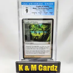 MTG - Shards of Alara - Cradle of Vitality - Foil - Graded - CGC 9 - Image 1