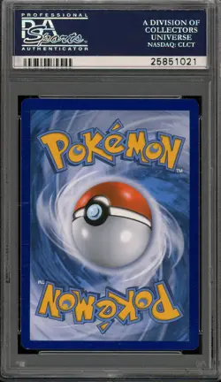Pokemon Mew Mythical Pokemon Coll. Black Star Holo Promo XY110 PSA 9 Mint - Image 2