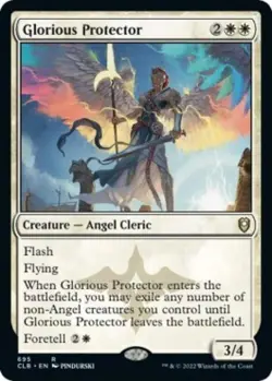 Glorious Protector - Near Mint MTG Commander Legends: Battle for Baldur's Gate - Image 1