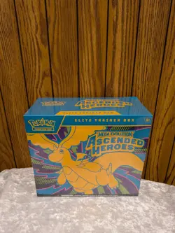 (1) Pokemon Mega Evolutions Ascended Heroes Elite Trainer Box New Sealed - Image 1