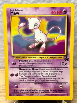 Wizards Black Star Promos Mew 8 Promo Pokemon MP - Image 1