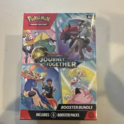 Pokemon TCG Journey Together Booster Bundle Box English - 6 Booster Packs - Image 1