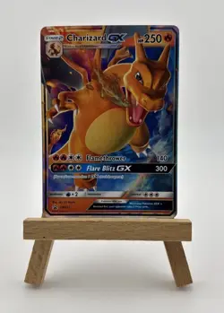 Pokemon TCG - Hidden Fates - Black Star Promo Charizard GX SM211 - Image 1