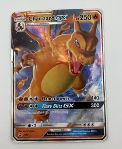 Pokemon TCG - Hidden Fates - Black Star Promo Charizard GX SM211 - Image 3