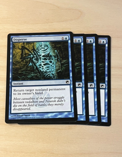 MTG -Disperse - Scars of Mirrodin #31- Playset (X4) - Image 1