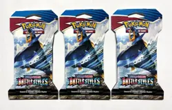 POKEMON SWORD & SHIELD SWSH05 BATTLE STYLES 3X SLEEVED BOOSTERS RANDOM ART 🐉 - Image 1