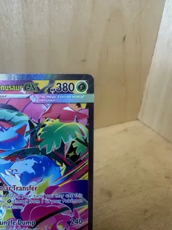 Pokemon Mega Evolutions Mega Venusaur Ex 177/132 Special Illustration Rare - Image 2