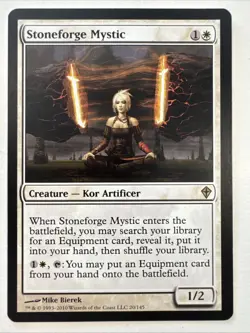 1x - Stoneforge Mystic - MTG - Worldwake LP - Image 1