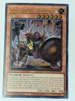 Dodododo Warrior Ultra Rare Yugioh! DUAD - Image 1