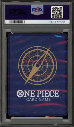 One Piece CCG Marshall.D.Teach Offline Regional Partic. Pk. ST03-014 PSA 10 - Image 2