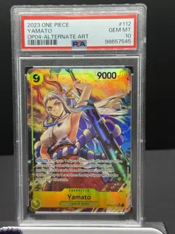 PSA 10 GEM MT 2023 One Piece JPN Yamato OP04-112 SR (Alt Art) - Image 1