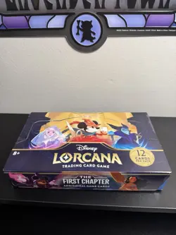 Disney Lorcana: The First Chapter SEALED 24 Booster Pack Box - 2833CM2 - Image 2