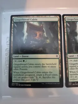 Gingerbread Cabin X2 MTG Throne of Eldraine - Image 3